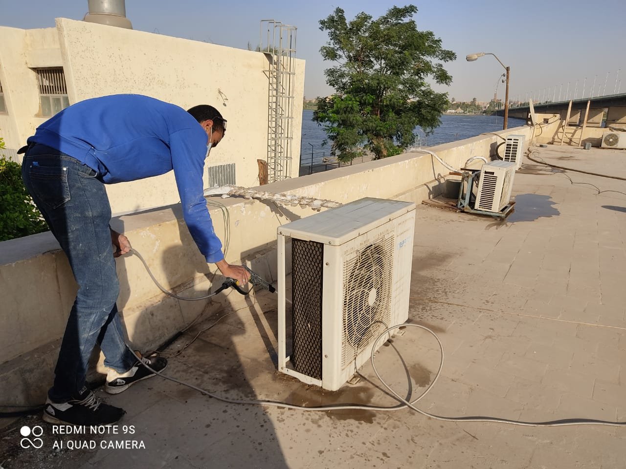 تنظيف وتجهيز مبنى جديد بعد أعمال التشطيب