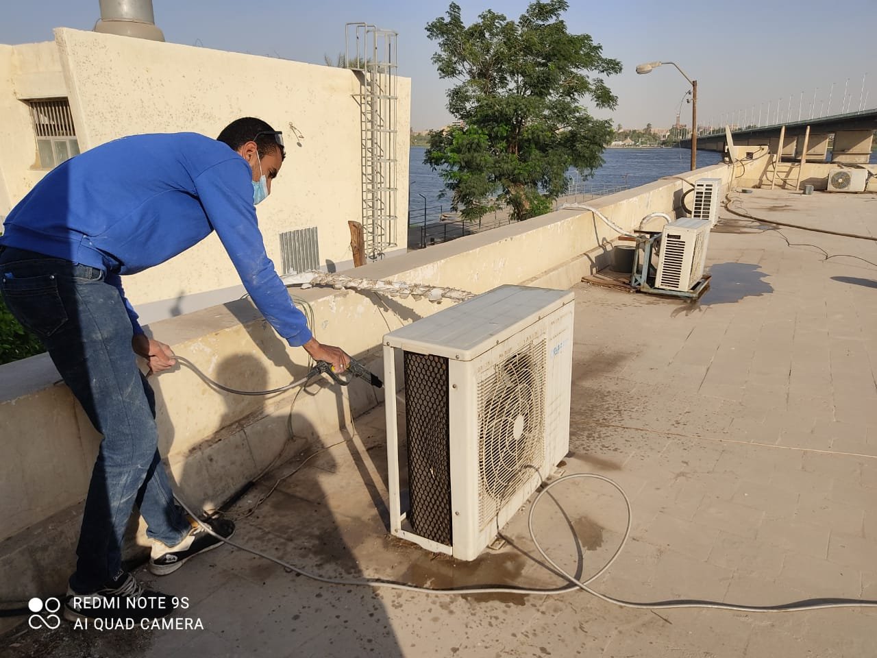 صيانة تكييف مجمع سكني ومباني إدارية